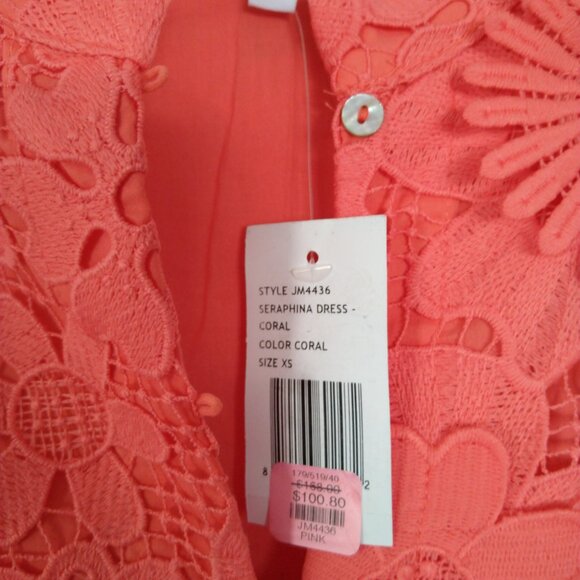 NWT! J.Marie Dress ONLY $59! Retail $168! Seraphina Floral 3D Lace Sz XS - Picture 4 of 8